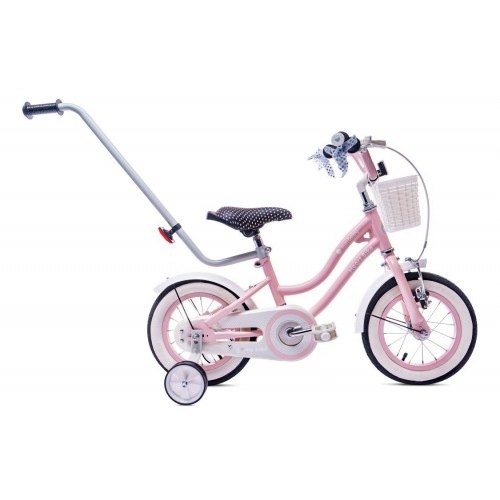 Rowerek 12" Heart Bike Sunbaby dla dziewczynki różowy