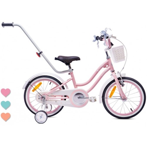 Rower 16" Heart Bike Sunbaby różowy